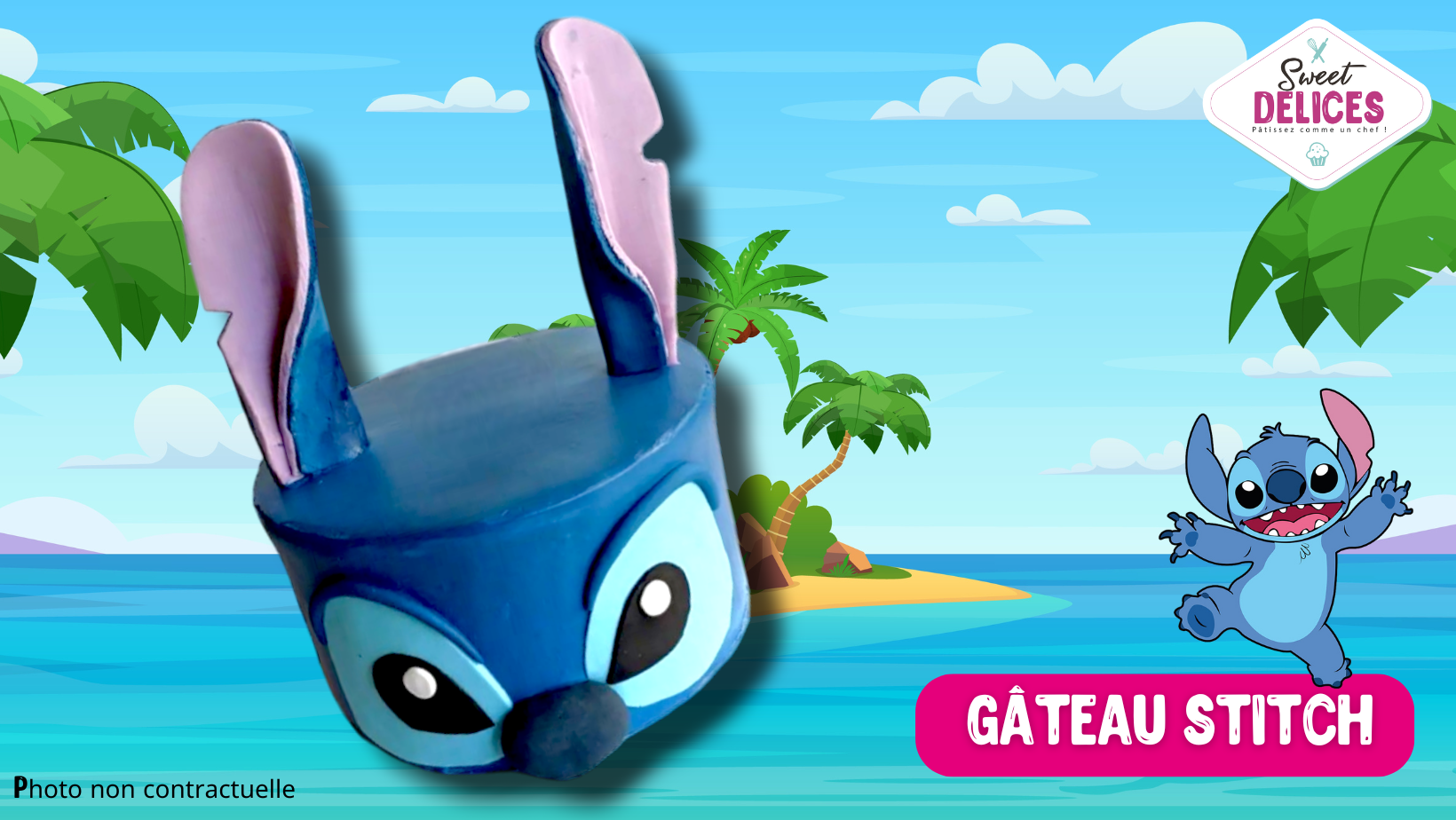 Mon Gâteau Stitch (Duo Parents Enfants)